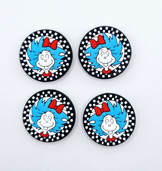 Thing Seuss  Silicone focal bead